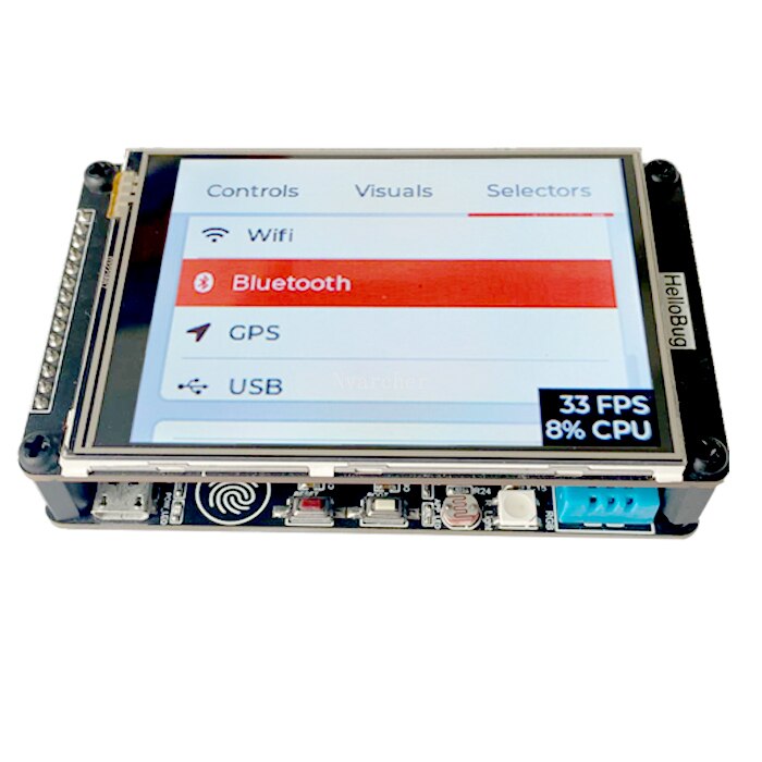ESP32 HelloBug  , LCD LVGL, LTVGL, ..